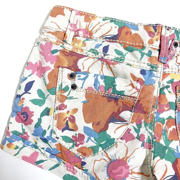 Rue21 Floral Denim Shorts (size 5/6) - Picture 7 of 8
